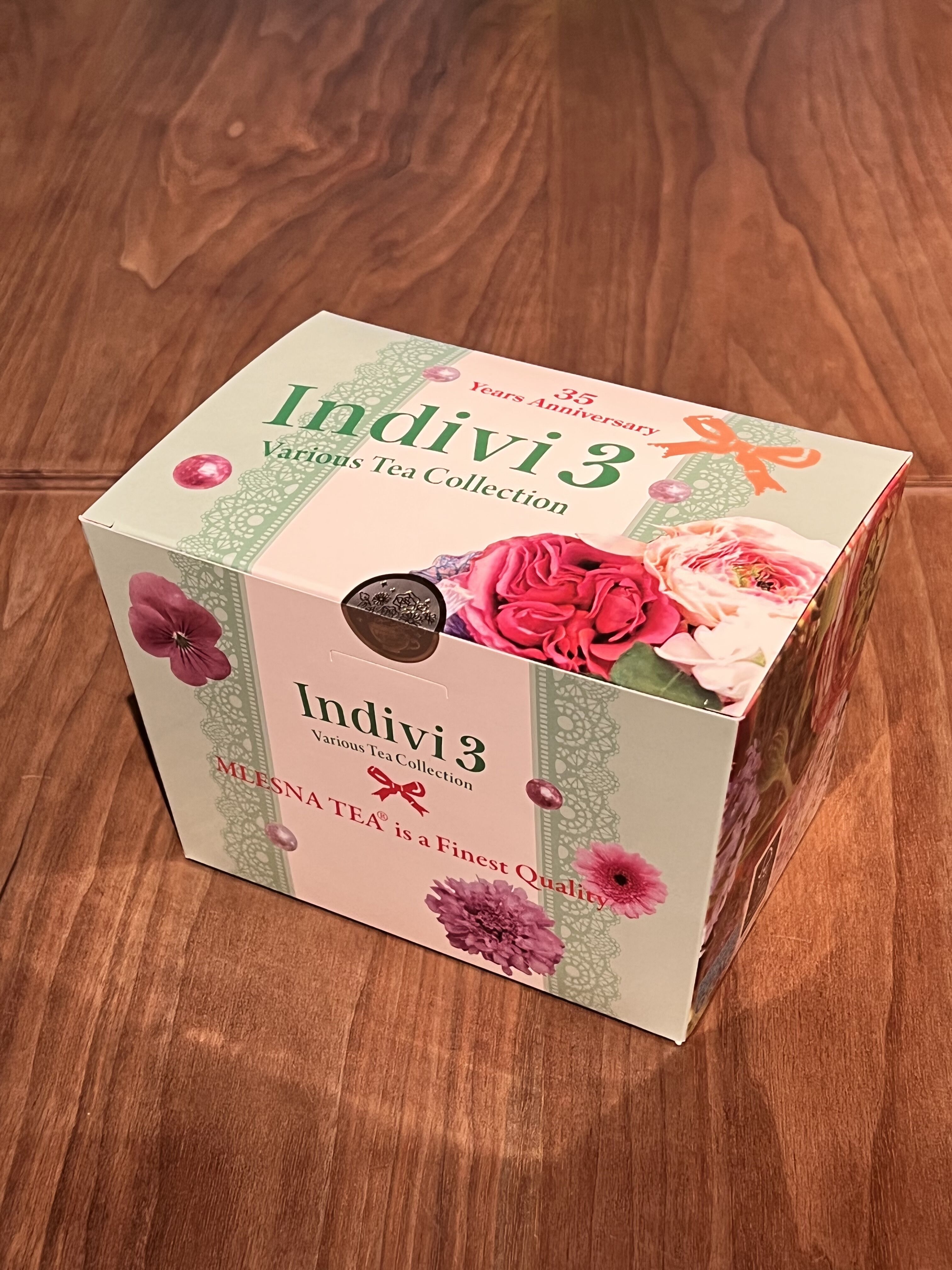 紅茶 ムレスナティー INDIVI 3 ムレスナティー16種類詰め合わせボックス